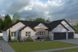 Farmhouse House Plan - Schrader 26078 - Front Exterior