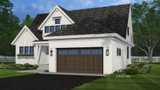 Farmhouse House Plan - Mill Creek 84384 - Front Exterior
