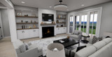Secondary Image - Farmhouse House Plan - Mill Creek 84384 - Great Room