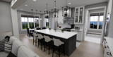 Farmhouse House Plan - Mill Creek 84384 - Kitchen