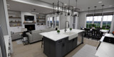 Farmhouse House Plan - Mill Creek 84384 - Kitchen