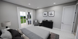 Farmhouse House Plan - Mill Creek 84384 - Master Bedroom