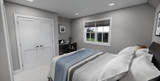 Farmhouse House Plan - Mill Creek 84384 - Bedroom