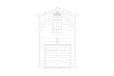 Country House Plan - Wood River Garage 20761 - Front Exterior