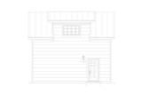 Country House Plan - Wood River Garage 20761 - Left Exterior