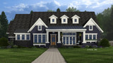 Craftsman House Plan - Juniper Rose 89514 - Front Exterior