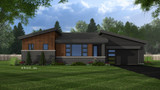 Contemporary House Plan - Bayfield 99495 - Front Exterior