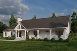 Farmhouse House Plan - White Haven Place 81102 - Front Exterior