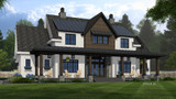 Farmhouse House Plan - Riverside Oaks 53829 - Front Exterior