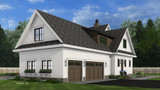 Farmhouse House Plan - Cedar Valley 26939 - Left Exterior