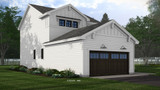 Farmhouse House Plan - Rhodes 14700 - Front Exterior