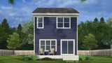 Craftsman House Plan - Conrad 61803 - Rear Exterior