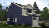Craftsman House Plan - Conrad 61803 - Left Exterior