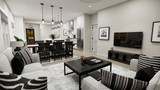 Craftsman House Plan - Winslow 45873 - Family Room