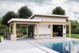 Modern House Plan - Ridgecrest 27849 - Front Exterior