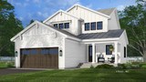 Farmhouse House Plan - Ramsey 53647 - Front Exterior