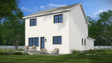 Farmhouse House Plan - Ramsey 53647 - Rear Exterior
