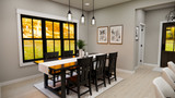Farmhouse House Plan - Ramsey 53647 - Dining Room