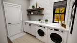 Farmhouse House Plan - Ramsey 53647 - Utility Room