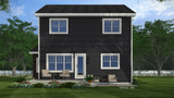 Bungalow House Plan - Mill Stone 79890 - Rear Exterior