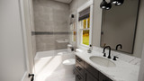 Bungalow House Plan - Mill Stone 79890 - Master Bathroom