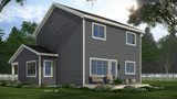 Craftsman House Plan - Walden 80885 - Rear Exterior