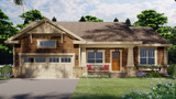 Craftsman House Plan - Ivy Ridge 69314 - Front Exterior