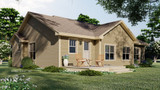 Craftsman House Plan - Ivy Ridge 69314 - Rear Exterior