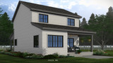 Farmhouse House Plan - Livingston 43317 - Rear Exterior
