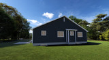 Craftsman House Plan - The Courtney 46998 - Rear Exterior