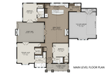 Craftsman House Plan - Alice Lake 44488 - 1st Floor Plan