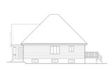 Traditional House Plan - 27314 - Right Exterior