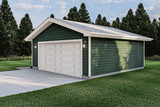 Traditional House Plan - Boone 50661 - Right Exterior