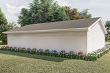 Traditional House Plan - Baldwin 91680 - Rear Exterior