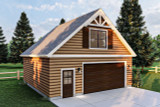 Mountain Rustic House Plan - Finn 73841 - Front Exterior