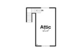 Secondary Image - Mountain Rustic House Plan - Finn 73841 - 2nd Floor Plan