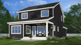 Bungalow House Plan - Hillcrest 93406 - Rear Exterior