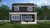 Bungalow House Plan - Hillcrest 93406 - Rear Exterior