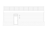 Contemporary House Plan - Eagle Creek Garage 94767 - Right Exterior