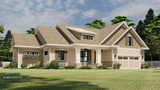 Traditional House Plan - Fox Hollow 45883 - Front Exterior