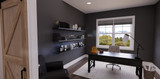 Traditional House Plan - Fox Hollow 45883 - Office