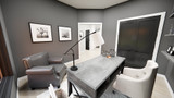 Contemporary House Plan - Lydia 50868 - Office