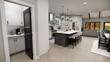 Contemporary House Plan - Lydia 50868 - Kitchen