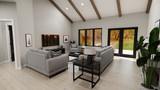 Secondary Image - Contemporary House Plan - Lydia 50868 - Great Room