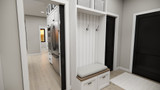 Contemporary House Plan - Lydia 50868 - Mud Room/Hall