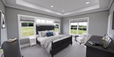 Farmhouse House Plan - Briars 56103 - Master Bedroom