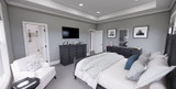 Farmhouse House Plan - Briars 56103 - Master Bedroom