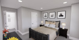 Farmhouse House Plan - Briars 56103 - Bedroom