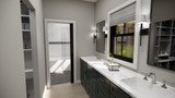 Farmhouse House Plan - Amelia 59718 - Master Bathroom