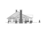 Craftsman House Plan - Rayne 54144 - Left Exterior